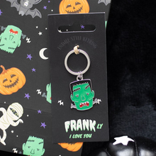 Load image into Gallery viewer, Monster Frank Enamel Keyring
