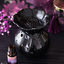 Load image into Gallery viewer, Black Rose Oil Burner
