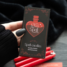 Load image into Gallery viewer, Set of 3 Love Spell Candles in a Box
