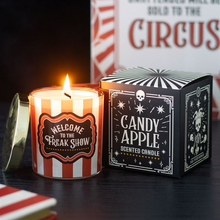 Load image into Gallery viewer, Freak Show Candy Apple Candle
