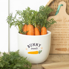Load image into Gallery viewer, Bunny Treats Ceramic Pot
