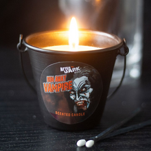 Load image into Gallery viewer, Run Away Vampire Candle Bucket
