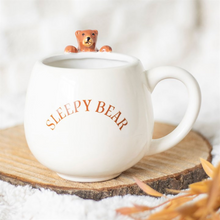 Load image into Gallery viewer, Sleepy Bear Rounded Mug
