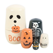 Load image into Gallery viewer, Halloween Russian Nesting Doll Set

