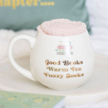 Load image into Gallery viewer, Good Books Mug and Socks Set

