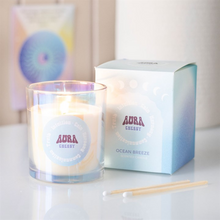 Load image into Gallery viewer, Aura Energy Ocean Breeze Iridescent Candle
