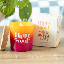 Load image into Gallery viewer, Hippy Soul Pomegranate &amp; Fig Candle
