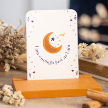 Load image into Gallery viewer, Autumn Magic Affirmation Cards with Wooden Stand
