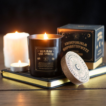 Load image into Gallery viewer, Summon the Spirits Talking Board White Sage Candle

