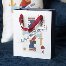 Load image into Gallery viewer, 23cm Medium King of Our Hearts Playing Card Gift Bag
