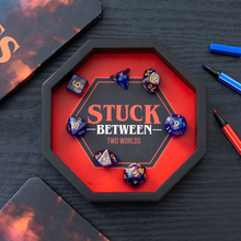 Load image into Gallery viewer, Stuck Between Two Worlds Dice Tray

