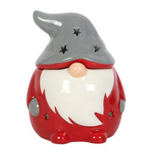 Load image into Gallery viewer, Red and Grey Gonk Oil Burner Wax Warmer
