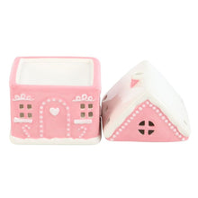 Load image into Gallery viewer, Pink Gingerbread House Oil  Burner Wax Warmer
