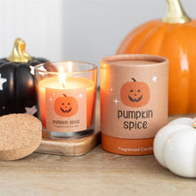 Load image into Gallery viewer, Peekaboo Pumpkin Spice Candle
