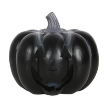 Load image into Gallery viewer, Black Pumpkin Incense Cone Holder
