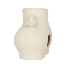 Load image into Gallery viewer, Cream Speckle Bum Wax Melt Warmer
