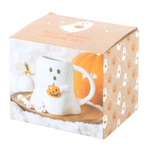 Load image into Gallery viewer, Ghost Shaped Mug with Pumpkin
