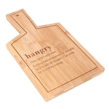 Load image into Gallery viewer, Hangry Bamboo Serving Board
