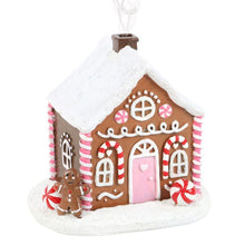 Load image into Gallery viewer, Pink Gingerbread House Incense Cone Burner
