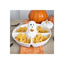 Load image into Gallery viewer, Ghost Chip &amp; Dip Snack Dish
