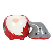 Load image into Gallery viewer, Red and Grey Gonk Oil Burner Wax Warmer
