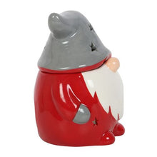 Load image into Gallery viewer, Red and Grey Gonk Oil Burner Wax Warmer
