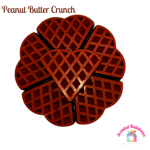 Peanut butter crunch waffle