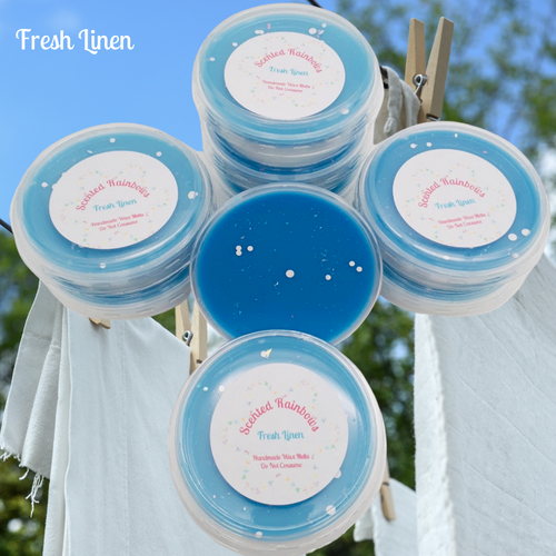 Fresh Linen wax melt Pot - clean scented wax melts