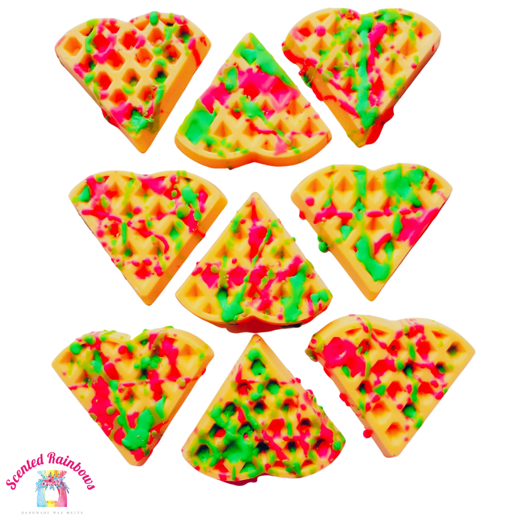 What thw fudge waffle - Luxury wax melts - long lasting wax - wax waffles - warm fudge - sweet