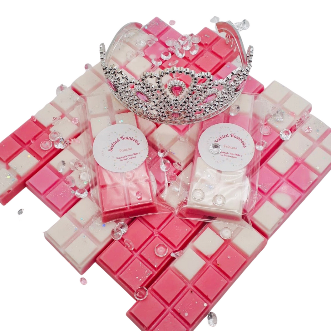Princess wax bar, long lasting luxury wax melt, feminine fragrance,  soap and glory rightous butter body products dupe