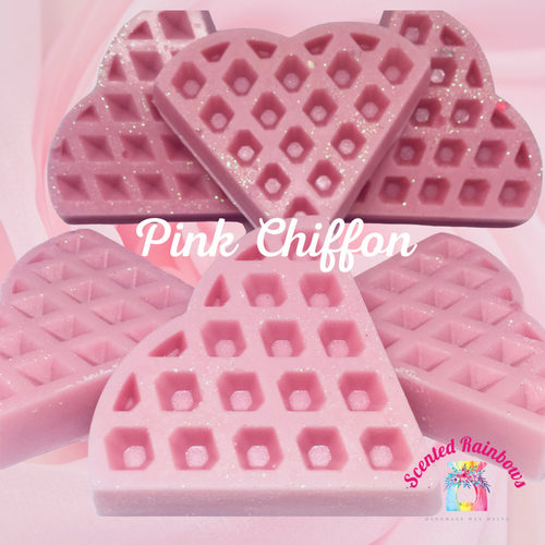 Pink Chiffon Waffle
