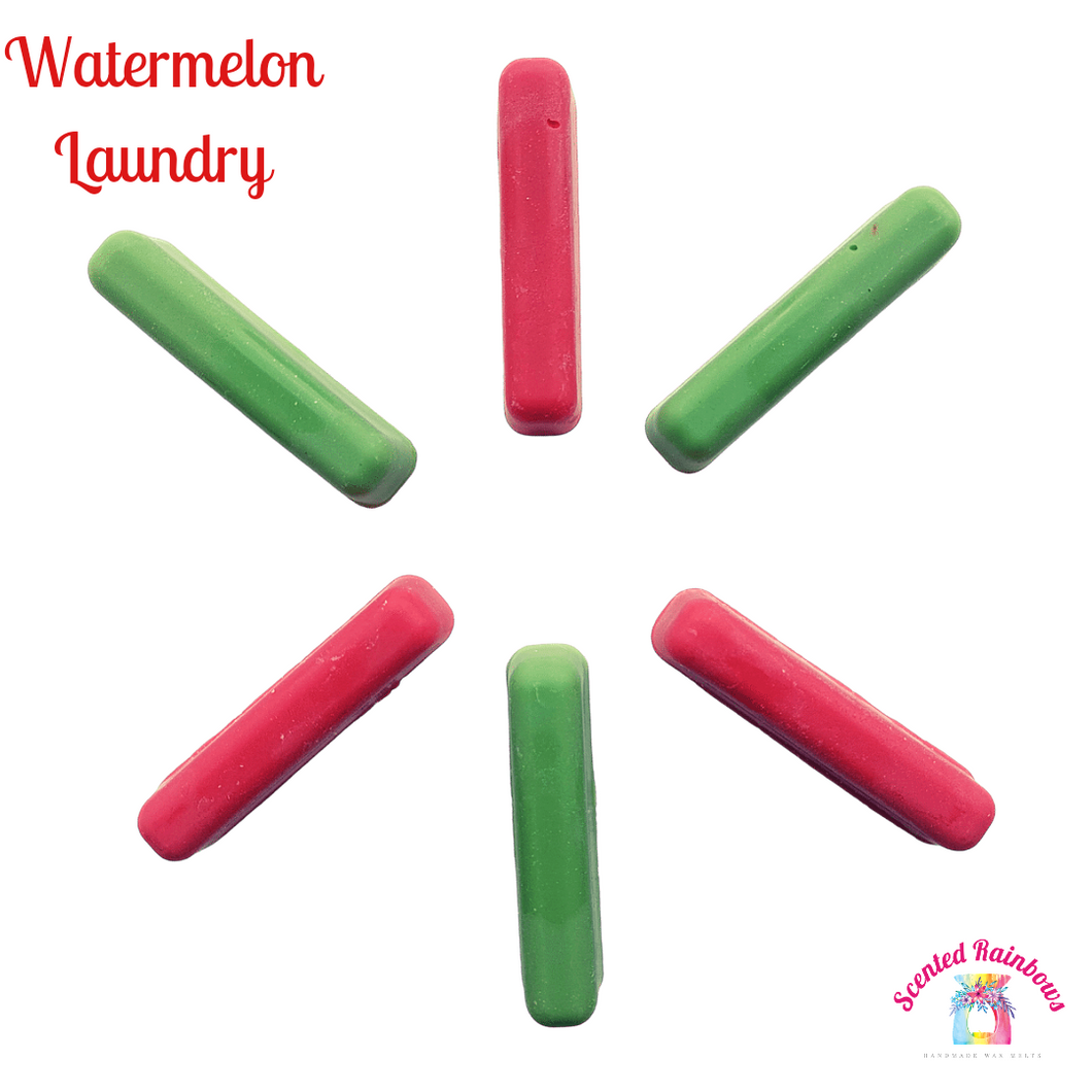 Watermelon Laundry Wax Melt Sticks - Scented Rainbows 
