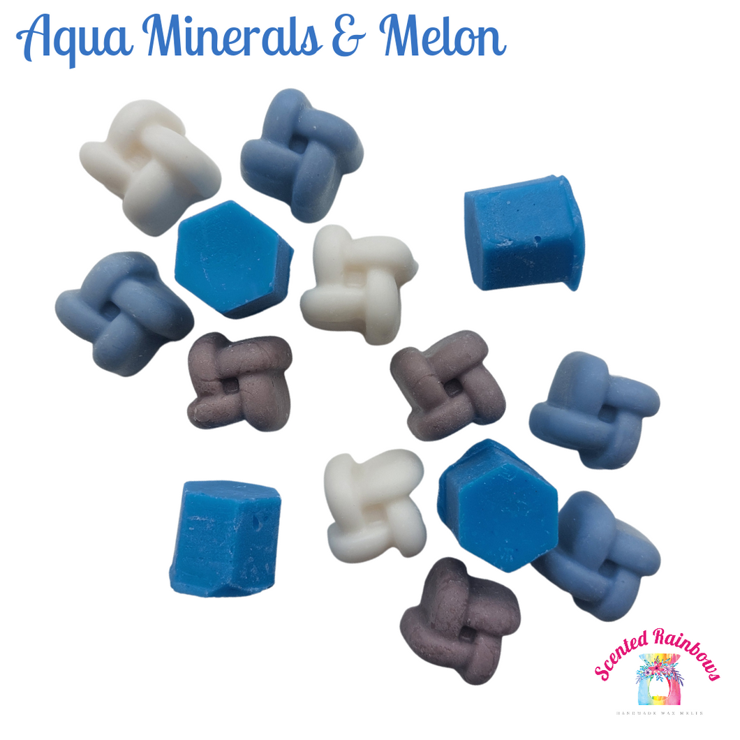 Aqua Minerals & Melon Wax Melt Shapes