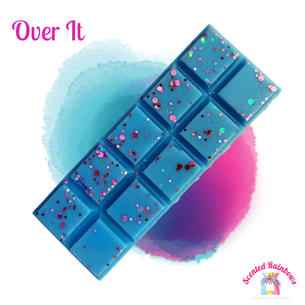 Over It Wax Melt Snap Bar - Scented Rainbows 