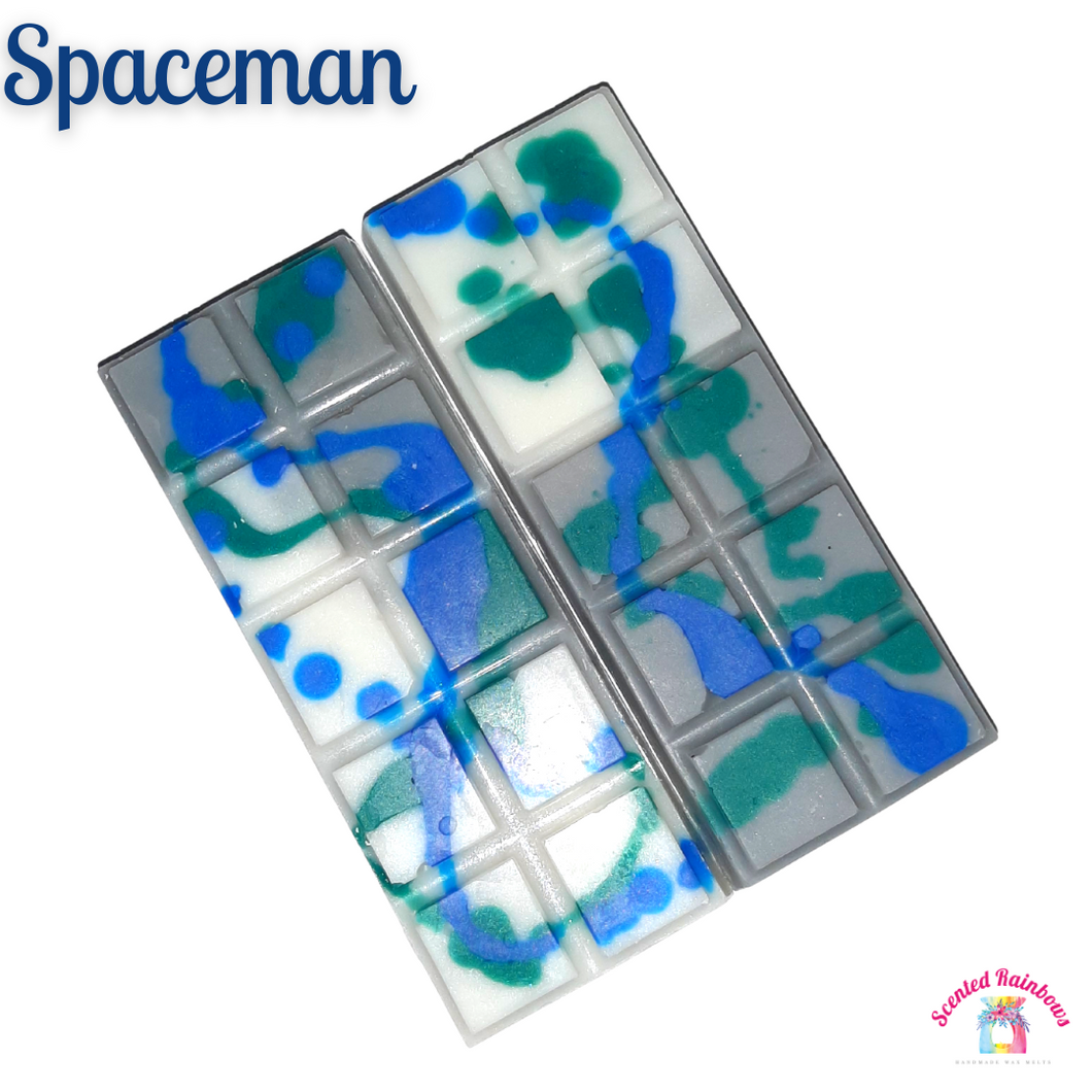 Spaceman Wax Melt Snapbar - long lasting luxury wax melt snapbar, unique and colourful, popular dupe, tramp dupe