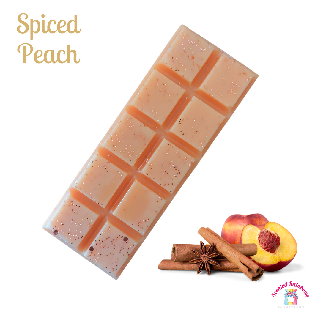 Spiced Peach Wax Melt Snap Bar