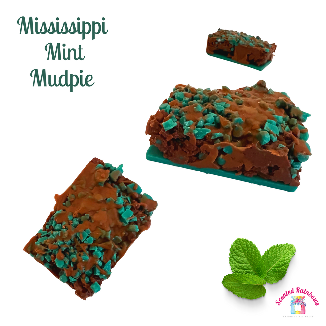Mississippi Mint Mud Pie  Chunky Wax Melt Bar