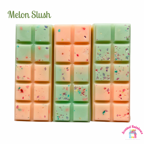 Melon Slush Wax Melt Snap Bar - Scented Rainbows 