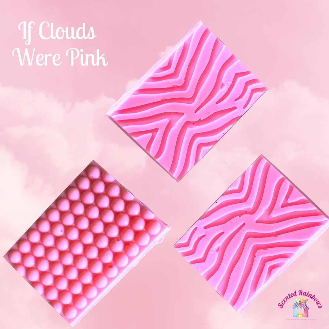 If Clouds Were Pink Texture Wax Melt Bar