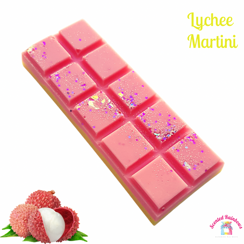 Lychee Martini Wax Melt Snap Bar - Scented Rainbows 