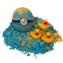 Load image into Gallery viewer, Ay Up Duck Surprise Toy Bath Bomb
