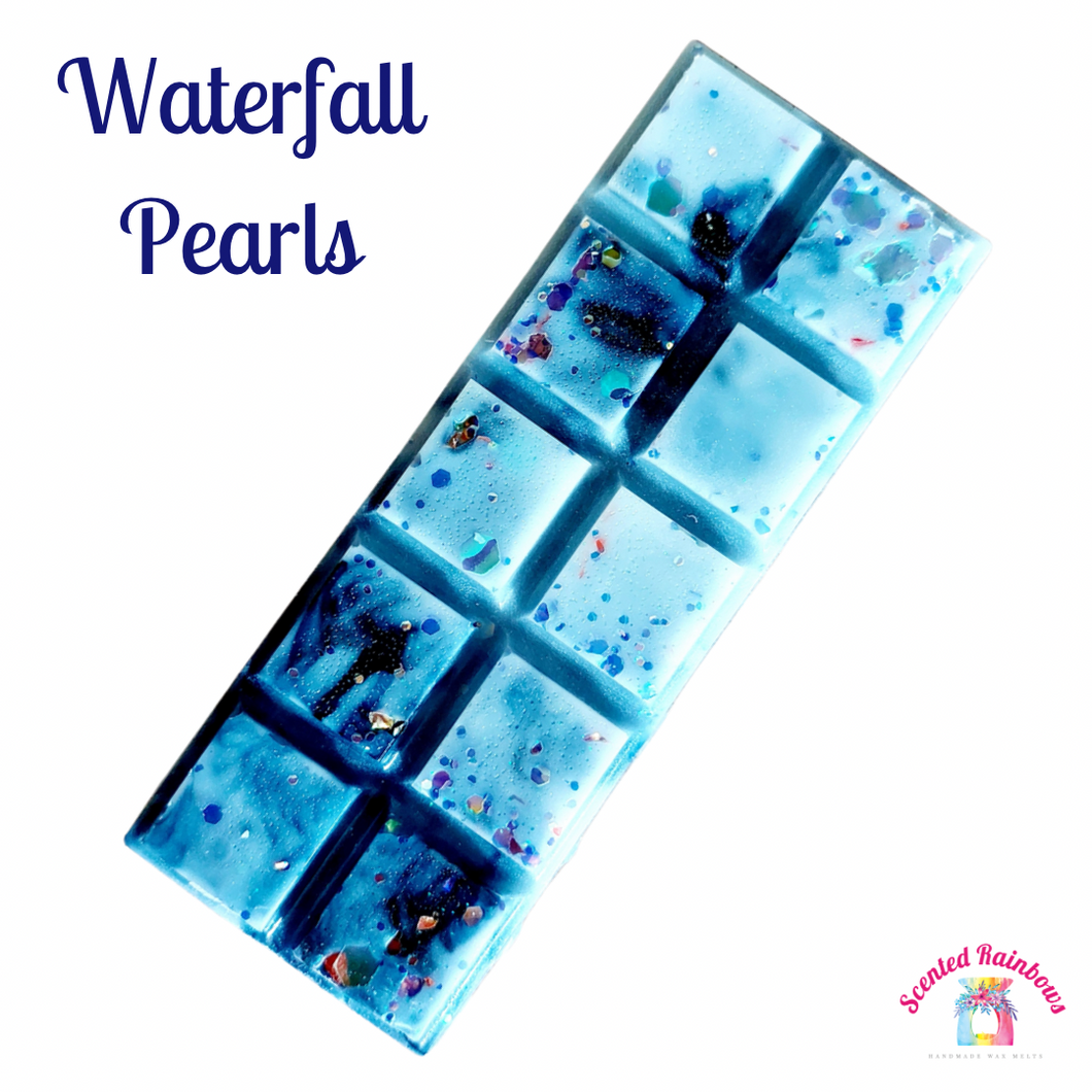 Waterfall Pearls Wax Melt Snap Bar - Scented Rainbows 