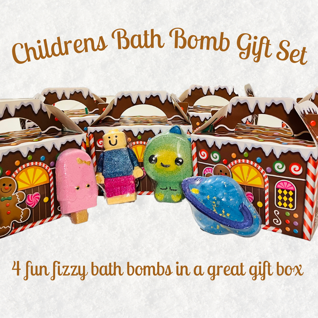 Childrens Bath Bomb Gift Set
