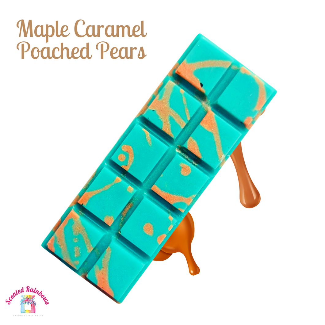 Maple Caramel Poached Pears Wax Melt Snap Bar