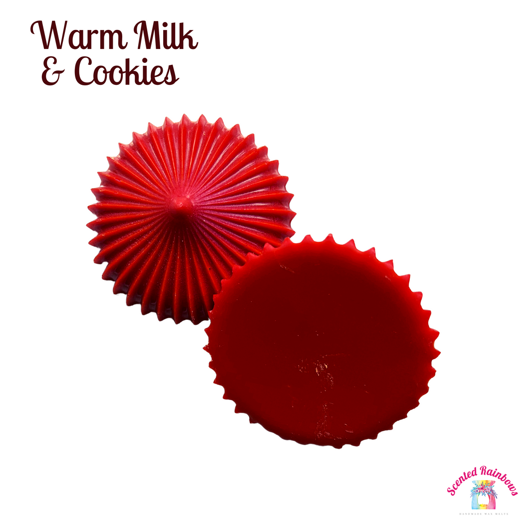 Warm Milk and Ccokies Wax Melt - Wax Melt Shape - Novelty Wax Melts - Long lasting wax melts