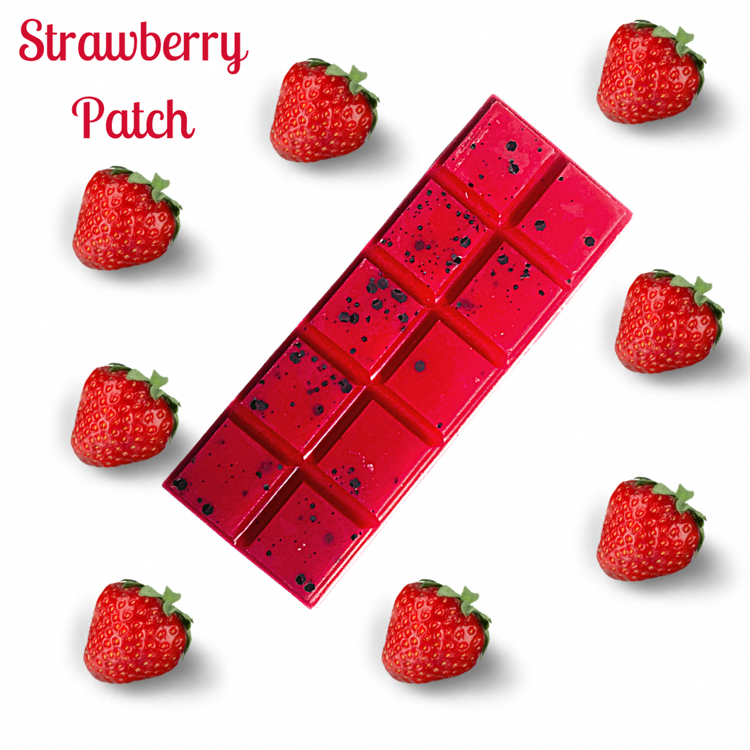 Strawberry Patch Wax Melt Snap Bar - Scented Rainbows 