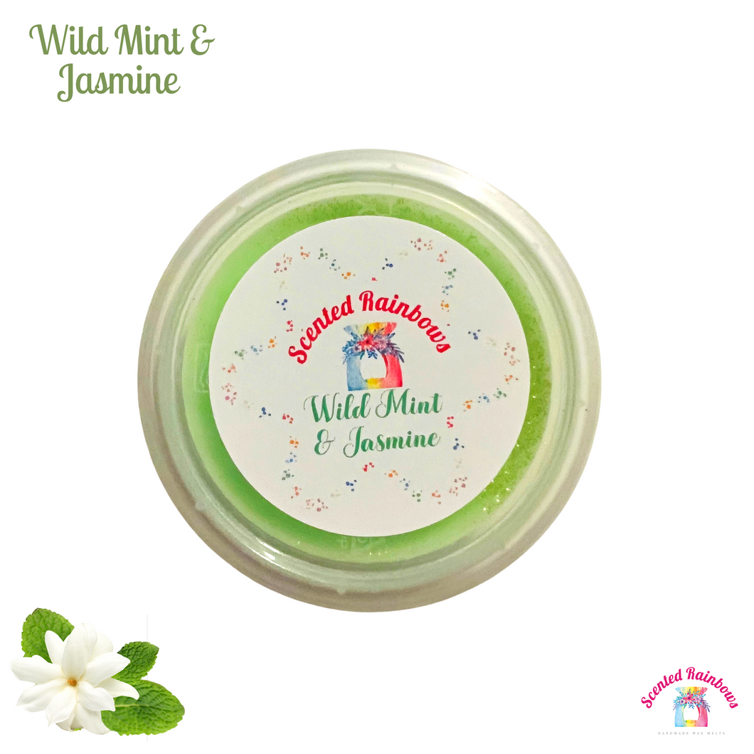 Wild Mint & Jasmine Wax Melt Pot