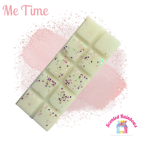 Me Time Wax Melt Snap Bar - Scented Rainbows 