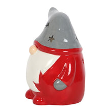 Load image into Gallery viewer, Red and Grey Gonk Tealight Holder
