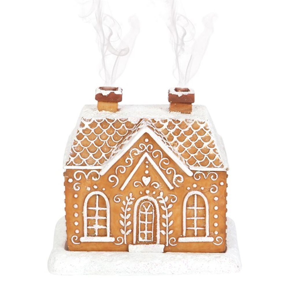 Gingerbread House Incense Cone Burner